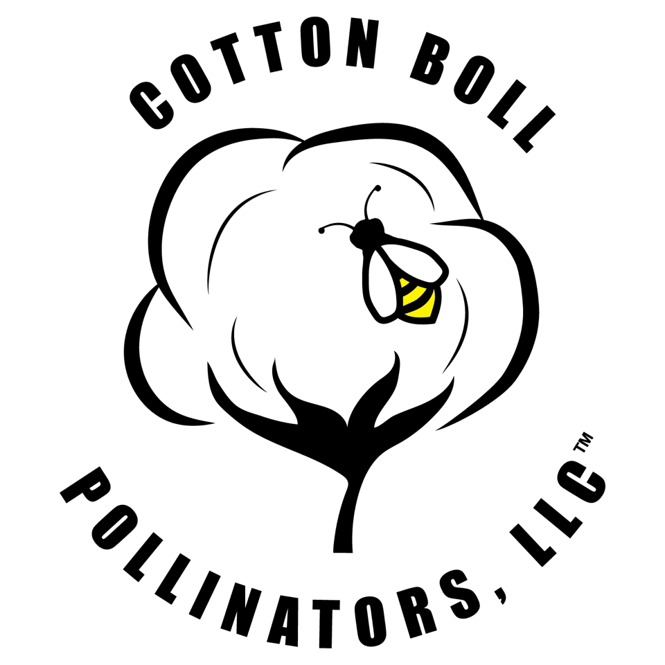 Cotton Boll Pollinators Logo